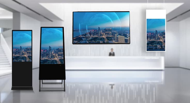 Lumevax Digital Signage in various environments
